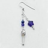 Indigo w/Crystals Earrings