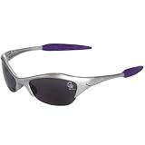 MLB Colorado Rockies Silver MLB Half Frame Sport Sunglasses