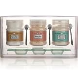 Artisan Salt Co. - Trio (Deluxe) - Finishing Sea Salt Collection - Flip Top, Gourmet Salts - Gift Set
