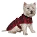 Muddy Paws Highland Tartan Coat Red Medium