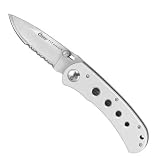 Clauss TigerSharp Titanium Folding Knife - Silver