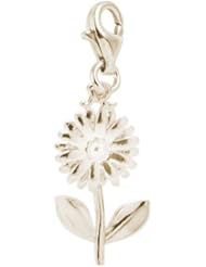 Rembrandt Charms Daisy Charm with Lobster Clasp