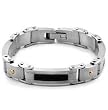 Stainless Steel Polished Bracelet- 8.5'' long
