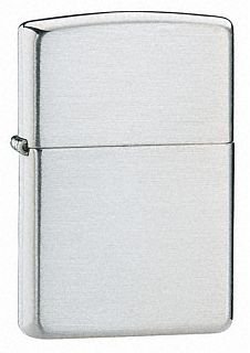 Zippo Armor Brushed Sterling Silver Lighter, 27