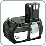 Hitatchi EBM1830 Replacement Power Tool Battery by Titan 18V 3.0Ah Li-ion Fits And Replaces: DMR Series of 18-volt cordless tools, DVF3 Series of 18-volt cordless tools, EBM1830