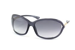 TOM FORD JENNIFER TF08 Sunglasses GRADIENT SMOKE / TRANSPARENT DARK GREY B5 61-16-120