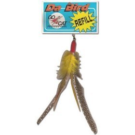 Da Bird Cat Toy Refill Feathers (Qty of 3)
