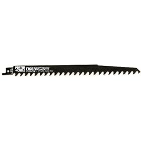 Porter-Cable 12478-5 9-Inch 3 TPI Aggressive Wood Cutting Reciprocating Saw Blade (5-Pack)