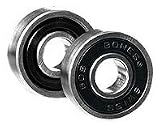 Bones Bearings Swiss Ceramic Labyrinth Skate Bearings (8mm, 16-Pack)