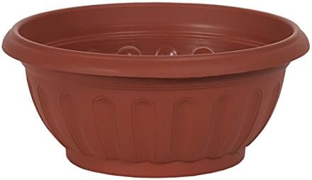 Hills Imports Recycled Composite Bowl, 10.5-Inch, Terra Cotta