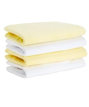 Terry Towelling Fitted Sheets - 2pk