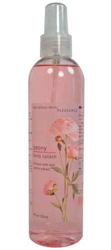 Bath & Body Works Pleasures Peony Body Splash 8 fl oz (236 ml)