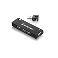 IOGear 4-Port USB 2.0 Hub GUH285 (Black)