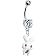Bunny Zombie Belly Ring
