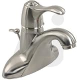 Gerber Allerton Series 40584BN Single Lever Lavatory Faucet with 4-1 2 Reach, 6-1 2... by Gerber