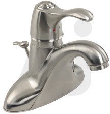 Gerber Allerton Series 40584BN Single Lever Lavatory Faucet with 4-1 2 Reach, 6-1 2... by Gerber