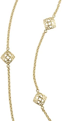 Kendra Scott Signature Nemera Medallion Chain Necklace in Gold
