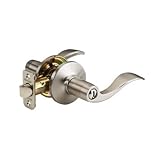 Master Lock WL0315 Wave Lever Privacy Door Lock with SilvaBond Antimicrobial Finish, Satin Nickel Master Lock WL0315 Wave Lever Privacy Door Lock with SilvaBond Antimicrobial Finish, Satin Nickel