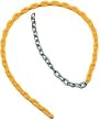 5.5' X 3/16" Coated Swing Chain - Yellow
