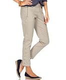 DKNY Jeans - DKNY Jeans Cropped Pant with Button Detail