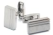 Dual Finish Titanium Cuff Links