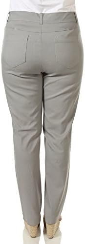 JM Collection Women's Plus Stretch Flat Front Bootcut Pants size 18