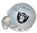 Jerry Rice & Rich Gannon Autographed/Hand Signed Oakland Raiders Pro Line Helmet by Riddell