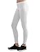 TWINTH Womens Active Wear Running Capri Legging White X-Small