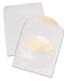Quality Park R7050 Tyvek CD/DVD Window Sleeves, Box of 100 (White)