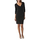 Mossimo® Black: Women's Open Neck Dress - Black