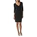 Mossimo® Black: Women's Open Neck Dress - Black