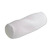 Bucky Comfort Bolster Pillow, White, One Size