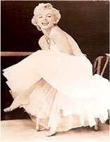 Marilyn White Dress Print