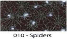 L/XL Black Spiders Reversible Biker's Cap with Leather Brim