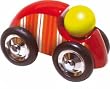 Vilac Car with Stripes - Red