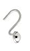 Shower Curtain Hooks - Fine Stainless Steel Bath Accessory for Your Home