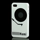 iProtect ORIGINAL RETRO STYLE HIGHCLASS TURNTABLE / PLATTENTELLER CASE BLACK / SCHWARZ / WEISS F�R DAS IPHONE 4von "iprotect"