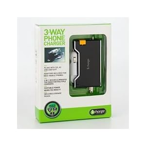 icharge 3-Way Phone Charger