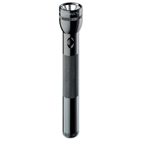 MAGLITE S3D016 Heavy-Duty 3-D Cell Flashlight, Black