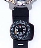 Wrist Watch Band Clip On Compass