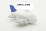 Japanese Iwako Eraser-Plane with Blue Tail