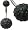 Crystal Belly Ring by GlitZ JewelZ &Acirc;&copy; - it takes more than 105 crystals to make this BLING!! - Comes packed in a lovely velvet pouch - Jet black crystals, Surgical Steel bar 3/8' (10MM)