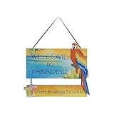 Seaside Treasures It's 5 O'clock Somewhere Plaque