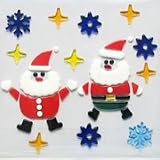Christmas Gel Window Stickers
