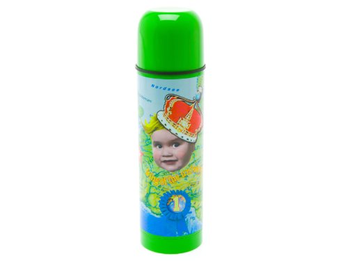 J.I.P. Stainless Steel Flask, King of the Universe