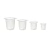 Dyn-A-Med 80091 Polypropylene Tri-Pour Disposable Beaker (Pack of 30)