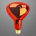 RED HEAT LAMP BR40 250 WATTS 5,000 HOURS LONG LIFE LIGHT BULB INDUSTRIAL GRADE INFRARED HEAT LAMP