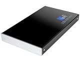 Kingwin KH-200U-BK 2.5 inch IDE to USB Aluminum External Enclosure (Black) - Retail