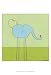 Stick-Leg Elephant I Finest LAMINATED Print June Erica Vess 13x19