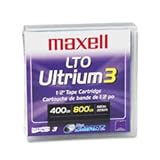 Maxell LTO Ultrium 3 400/800GB 1,000,000+ Head Passes Tape Cartridge